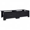 Podstawka na Pralkę 2 pcs Czarny 127 x 54,5 x 32,5 cm Stal