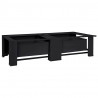 Podstawka na Pralkę 2 pcs Czarny 127 x 54,5 x 32,5 cm Stal