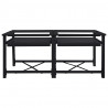Podstawka na Pralkę 2 pcs Czarny 120 x 56 x 52 cm Stal