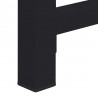 Podstawka na Pralkę 2 pcs Czarny 120 x 56 x 52 cm Stal