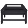Podstawka na Pralkę 2 pcs Czarny 124,5 x 61,5 x 32,5 cm Stal