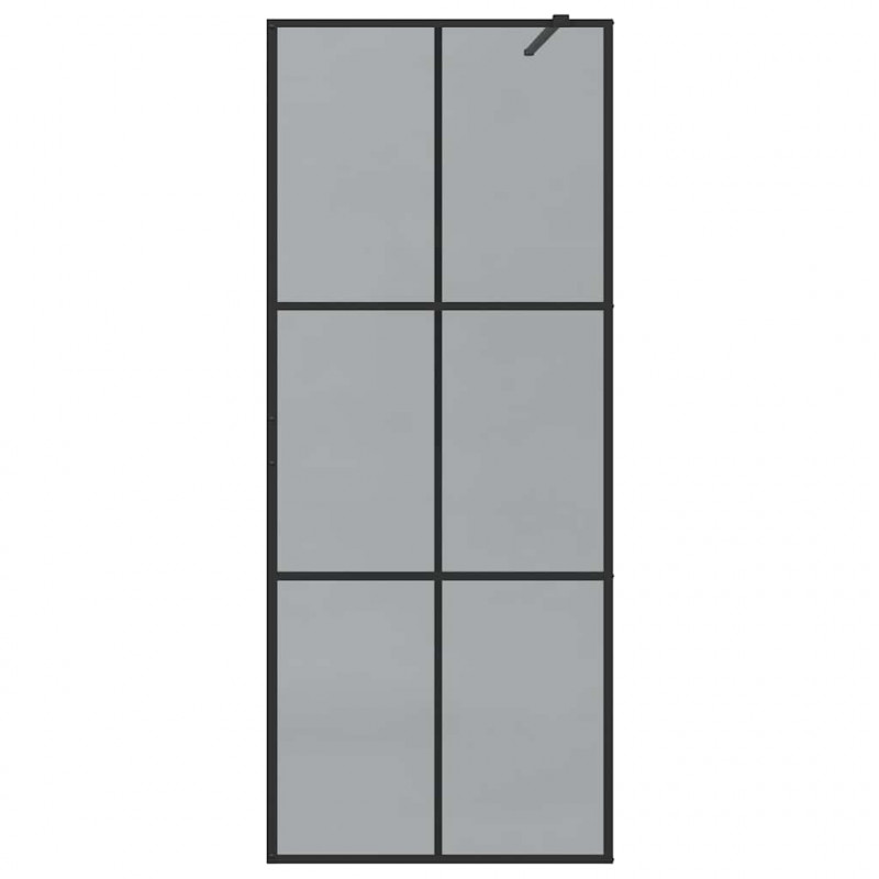 Ściana prysznicowa typu walk-in Czarny 80 x 195 cm