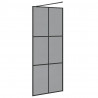 Ściana prysznicowa typu walk-in Czarny 80 x 195 cm
