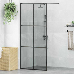 Ściana prysznicowa typu walk-in Czarny 90 x 195 cm