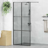 Ściana prysznicowa typu walk-in Czarny 90 x 195 cm