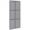 Ściana prysznicowa typu walk-in Czarny 90 x 195 cm