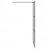 Ściana prysznicowa typu walk-in Czarny 100 x 195 cm
