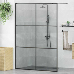 Ściana prysznicowa typu walk-in Czarny 140 x 195 cm