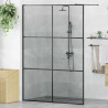 Ściana prysznicowa typu walk-in Czarny 140 x 195 cm