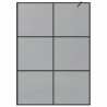 Ściana prysznicowa typu walk-in Czarny 140 x 195 cm