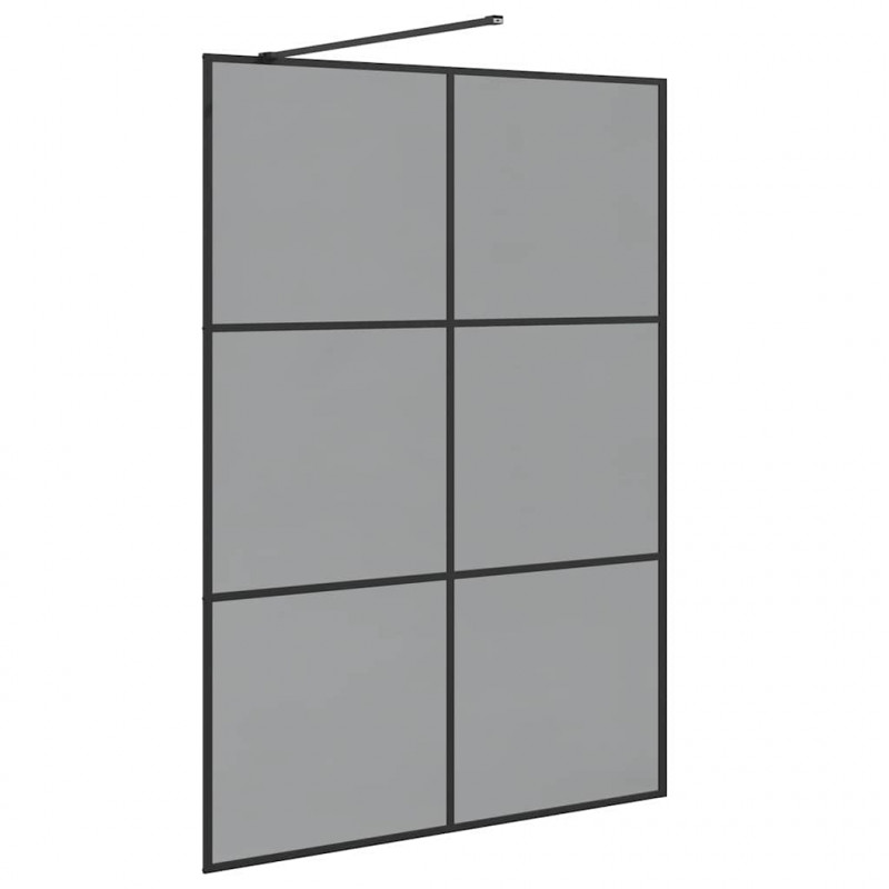 Ściana prysznicowa typu walk-in Czarny 140 x 195 cm
