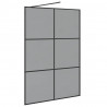 Ściana prysznicowa typu walk-in Czarny 140 x 195 cm