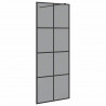 Ściana prysznicowa typu walk-in Czarny 80 x 195 cm