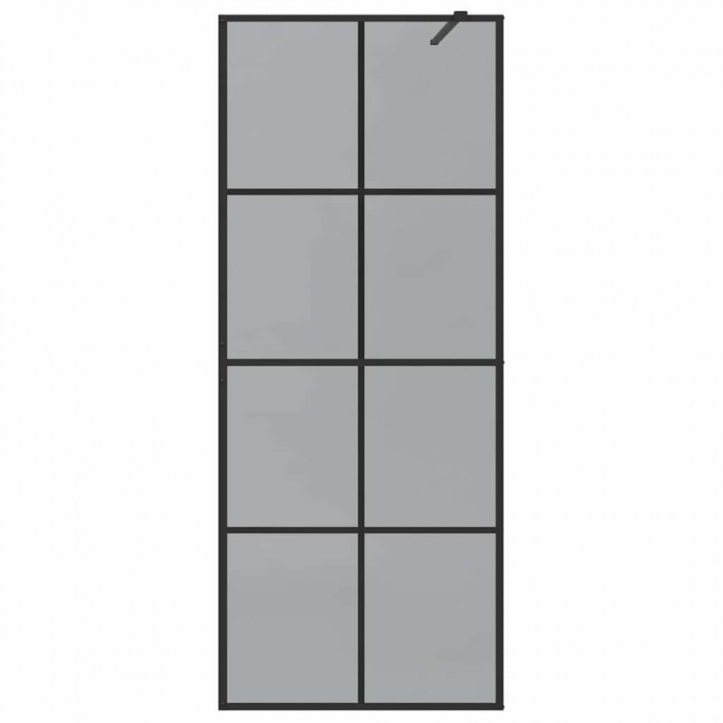 Ściana prysznicowa typu walk-in Czarny 80 x 195 cm