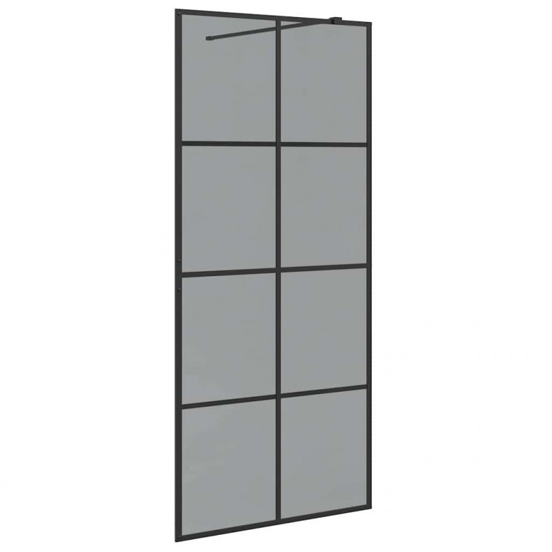 Ściana prysznicowa typu walk-in Czarny 90 x 195 cm