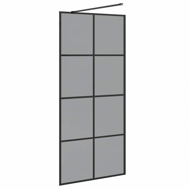 Ściana prysznicowa typu walk-in Czarny 90 x 195 cm