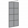 Ściana prysznicowa typu walk-in Czarny 90 x 195 cm