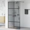Ściana prysznicowa typu walk-in Czarny 100 x 195 cm
