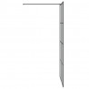 Ściana prysznicowa typu walk-in Czarny 100 x 195 cm