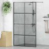 Ściana prysznicowa typu walk-in Czarny 115 x 195 cm