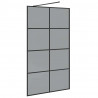 Ściana prysznicowa typu walk-in Czarny 115 x 195 cm