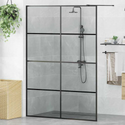 Ściana prysznicowa typu walk-in Czarny 140 x 195 cm