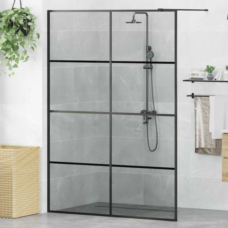 Ściana prysznicowa typu walk-in Czarny 140 x 195 cm