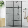 Ściana prysznicowa typu walk-in Czarny 140 x 195 cm