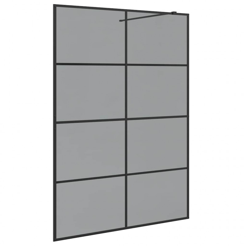 Ściana prysznicowa typu walk-in Czarny 140 x 195 cm