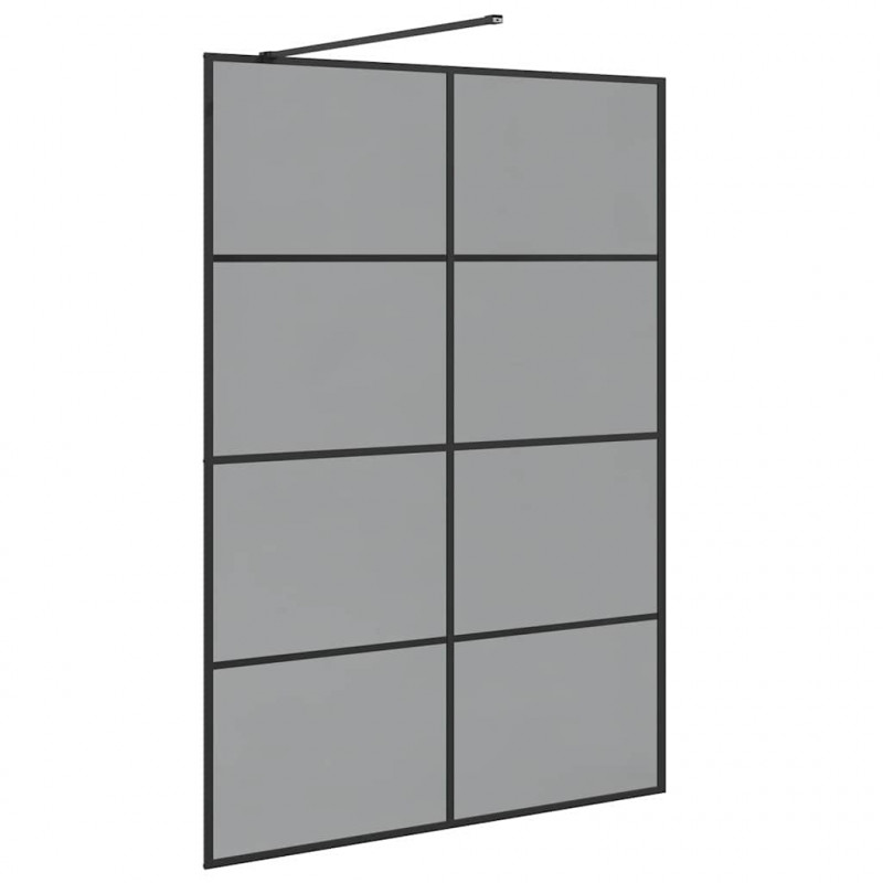 Ściana prysznicowa typu walk-in Czarny 140 x 195 cm