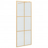 Ściana prysznicowa typu walk-in złoty 80 x 195 cm