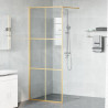 Ściana prysznicowa typu walk-in złoty 80 x 195 cm