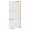 Ściana prysznicowa typu walk-in złoty 100 x 195 cm