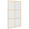 Ściana prysznicowa typu walk-in złoty 115 x 195 cm