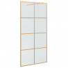 Ściana prysznicowa typu walk-in złoty 100 x 195 cm