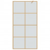 Ściana prysznicowa typu walk-in złoty 100 x 195 cm