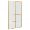 Ściana prysznicowa typu walk-in złoty 115 x 195 cm