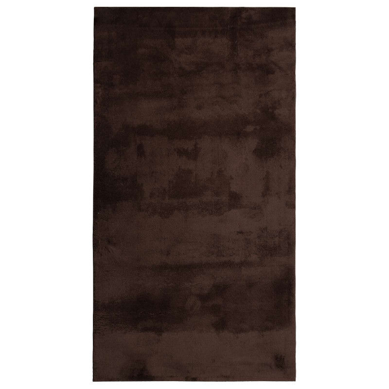Dywan HUARTE Brązowy 60 x 110 cm Poliester