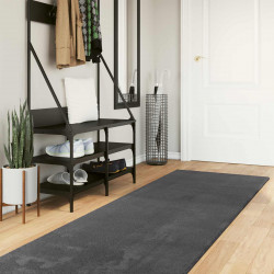 Dywany pokojowe HUARTE Antracyt 500 x 80 cm Poliester