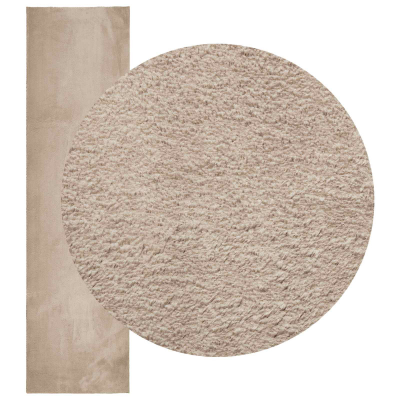 Dywany pokojowe HUARTE piaskowy 300 x 80 cm Poliester