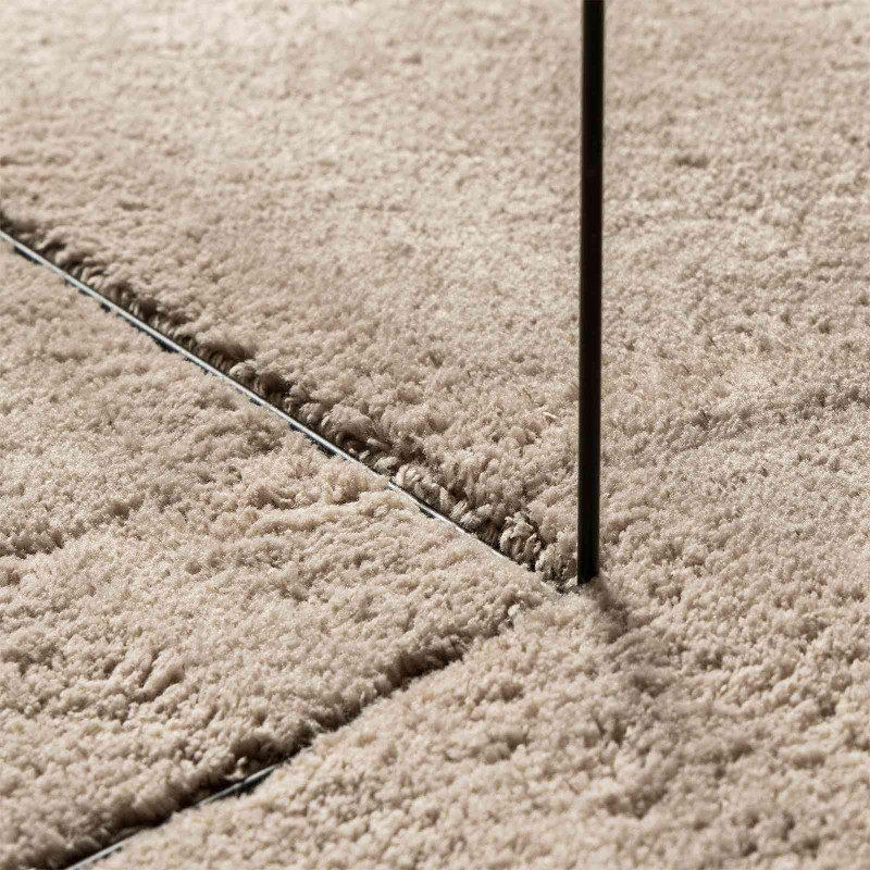 Dywany pokojowe HUARTE piaskowy 500 x 80 cm Poliester