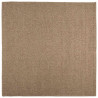 Dywany pokojowe Kwadrat AGIRA Naturalny 120 x 120 cm Poliester