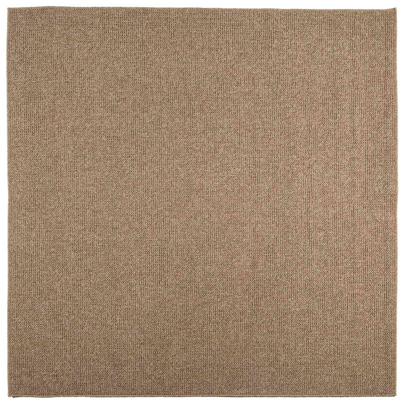 Dywany pokojowe Kwadrat AGIRA Naturalny 200 x 200 cm Poliester