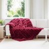Antypoślizgowy koc z futra królika Olite 4 pcs 150 x 220 cm