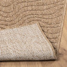 Dywany pokojowe Moiré AGIRA Naturalny 200 x 140 cm Poliester