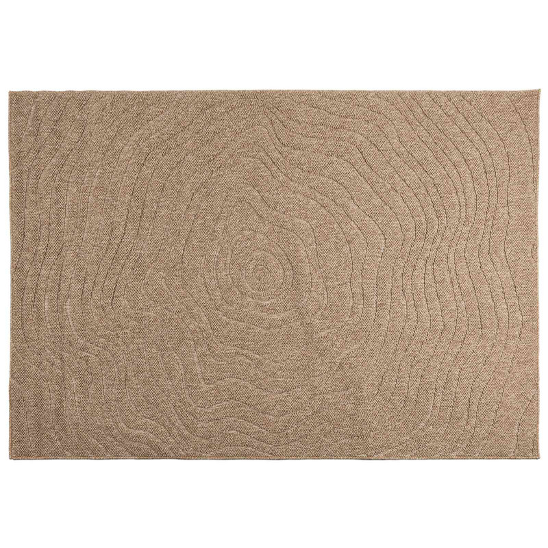 Dywany pokojowe Moiré AGIRA Naturalny 230 x 160 cm Poliester