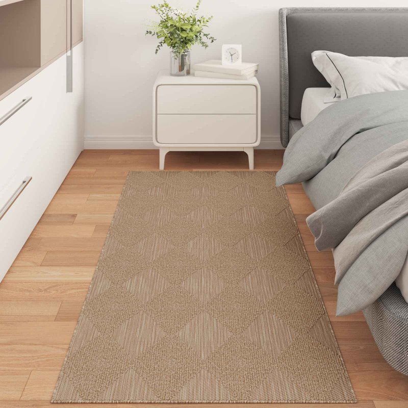 Dywany pokojowe AGIRA Naturalny 200 x 80 cm Poliester