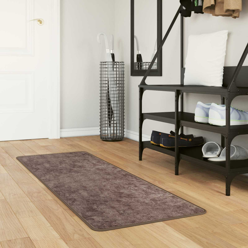 Biegacz dywanowy MARSA Szary 150 x 50 cm Poliester i PVC