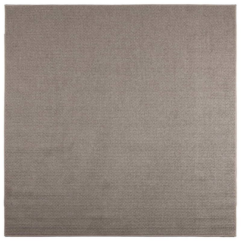 Dywany pokojowe Kwadrat LUGO Ciemnoszary 240 x 240 cm Poliester
