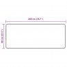 Biegacz dywanowy MARSA Szary 200 x 80 cm Poliester i PVC